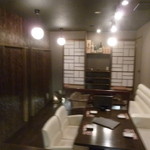 桜花火 - 店内風景（テーブル席）