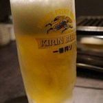 牛豚馬鶏 - 生ビール