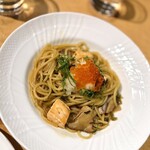 Fujiya Restaurant Nishieifuku ten - This is pasta, and it's more delicious than I imagined.