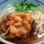 なか卯 - かきあげうどん　390円