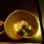 昇月 - 造り：平目の昆布〆