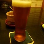 昇月 - 先ずは生ビール