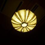 昇月 - 和紙の電灯