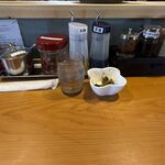 丸 - 調味料類,移転後の餃子とらーめんの店　丸(餃子食堂丸,愛知県安城市)TMGP撮影