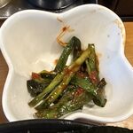 丸 - 自家製,ニラ辛子,移転後の餃子とらーめんの店　丸(餃子食堂丸,愛知県安城市)TMGP撮影