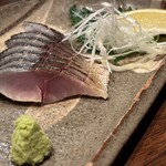 ごち魂 - 炙り〆さば。美しく鮮度抜群❗️〆具合が絶妙‼️