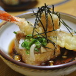 鳥好 - 鳥好・天ぷらと揚げ出し豆腐(2014.12)