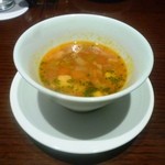 カメリア - 東京ステーションホテル特製　黒毛和牛のビーフシチュー（セット）のミネストローネスープ