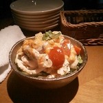 小籠包と本格中華 堀江ブルー - 蒸し鶏　リンゴソース