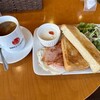 ブリオカフェ - ベーコン目玉モーニング、ブレンドコーヒーR