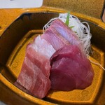 金谷食堂 - 刺身4種