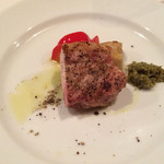 カルネヴィーノ - 一皿を三人分に取り分けてくださいました