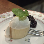 茶亭 羽當 - クリームチーズケーキ