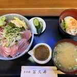 冨久井 - ゴマだれ鉄火丼