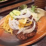 洋食屋 カーネリアン - 本日のランチ　レモンペッパーソースハンバーグ　1150円