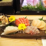 帆掛鮨 - お造り盛り合わせ