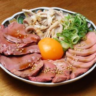 4種肉刺し盛り