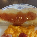 オムライス専門店 エグロン - いちごジャムをつけて
