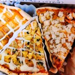 ななきたキッシュ - 料理写真:キッシュ(カルボナーラ  サルシッチャにんにくチーズ  サーモンきのこ)