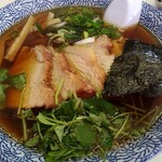味の大西 - チャーシュー麺（上から）（2026.3）