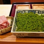 日本料理 太月 - 花山椒と牛肉