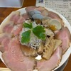 麺燦燦 - ハマグリ醤油、チャーシュートッピング