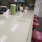 井手ちゃんぽん - 店内カウンター