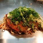 Teppanyaki Okonomiyaki Shuuryuu - チーズ、ネギ