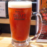 仙台牛焼肉　と文字 - 完熟トマトのレッドアイ（￥486）。さらっと美味しいトマト味♪