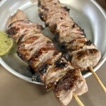 石田屋 - さがり皮…塩(柚子胡椒付)