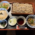 そば処　いち - お昼の御膳(そば増量)