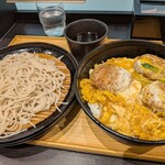 小諸そば - 料理写真:満腹ヒレかつ丼セット