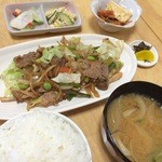 すずらん - 野菜炒め定食