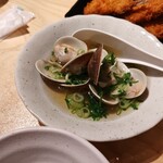 沼津港 サンパチ酒場 - ハマグリ酒蒸し