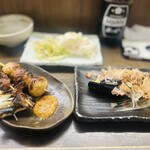 まるよし - なす揚げ・串