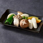 旬の野菜焼き