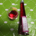 舟木酒造 - 木田の紫蘇を使っています。その名は、「しそびより」。