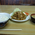 Nakayoshi Shokudou - 豚バラしょうが焼定食