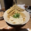 峰のうどん - ごぼう天うどん＋炊き込みご飯1,100円