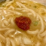 ぎん家 - 豆板醤投入