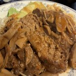 レストラン角家 - 手作り感まんさいのミンチカツはデカい
