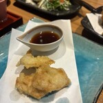 嘉すがい - とり天　からぢとポン酢でいただきます