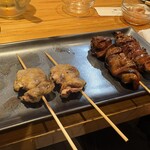 焼き処 張り込み8 - ハツ　レバー