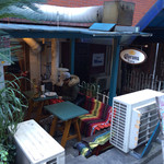 ウーピーバーガー - テラス席 2014/12