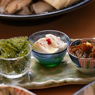 沖縄固有の食材をワンランクアップさせた琉球割烹