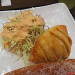 津のものキッチン - 料理写真:津ぎょうざのアップ