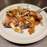 ショクジノアトリエ イタリアン南森町 - 豚肩ロースのグリル　柚子胡椒トマトソース