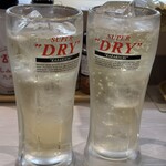 はま寿司 - ドリンク写真:ハイボールで乾杯ッ‼️つかれたねぇ………