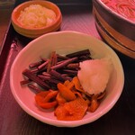 高橋家 - 山菜は別盛り