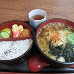 さくら井そば屋 - そば定食800円